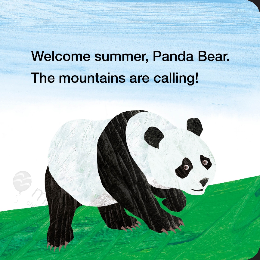 Panda Bear and Friends Welcome Summer