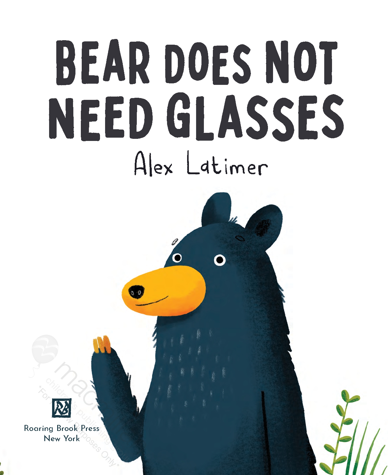 Bear Does Not Need Glasses