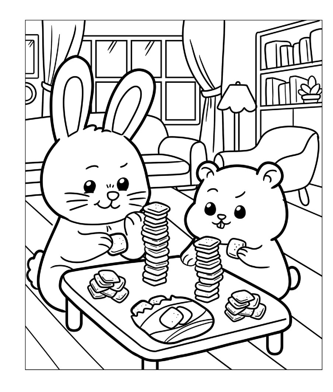 Comfort Coloring: Tiny Treats