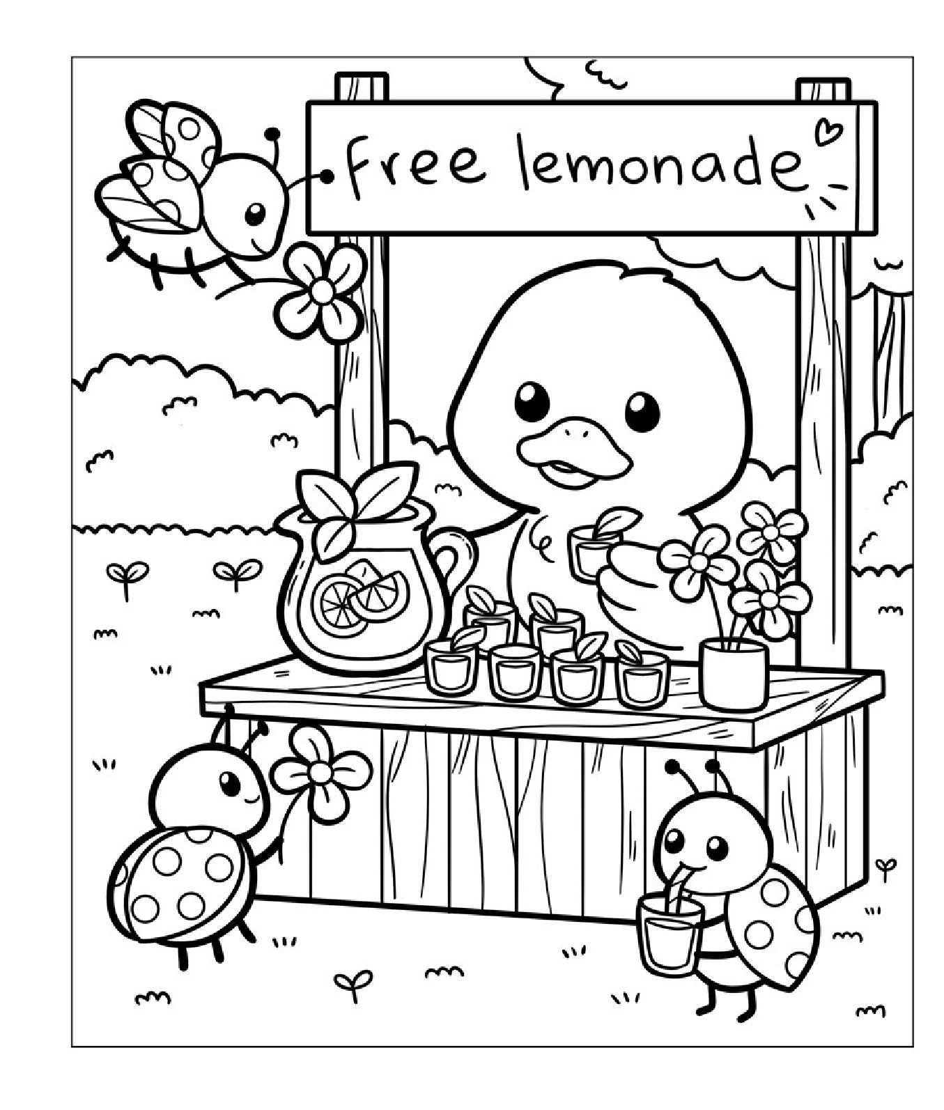 Comfort Coloring: Tiny Treats