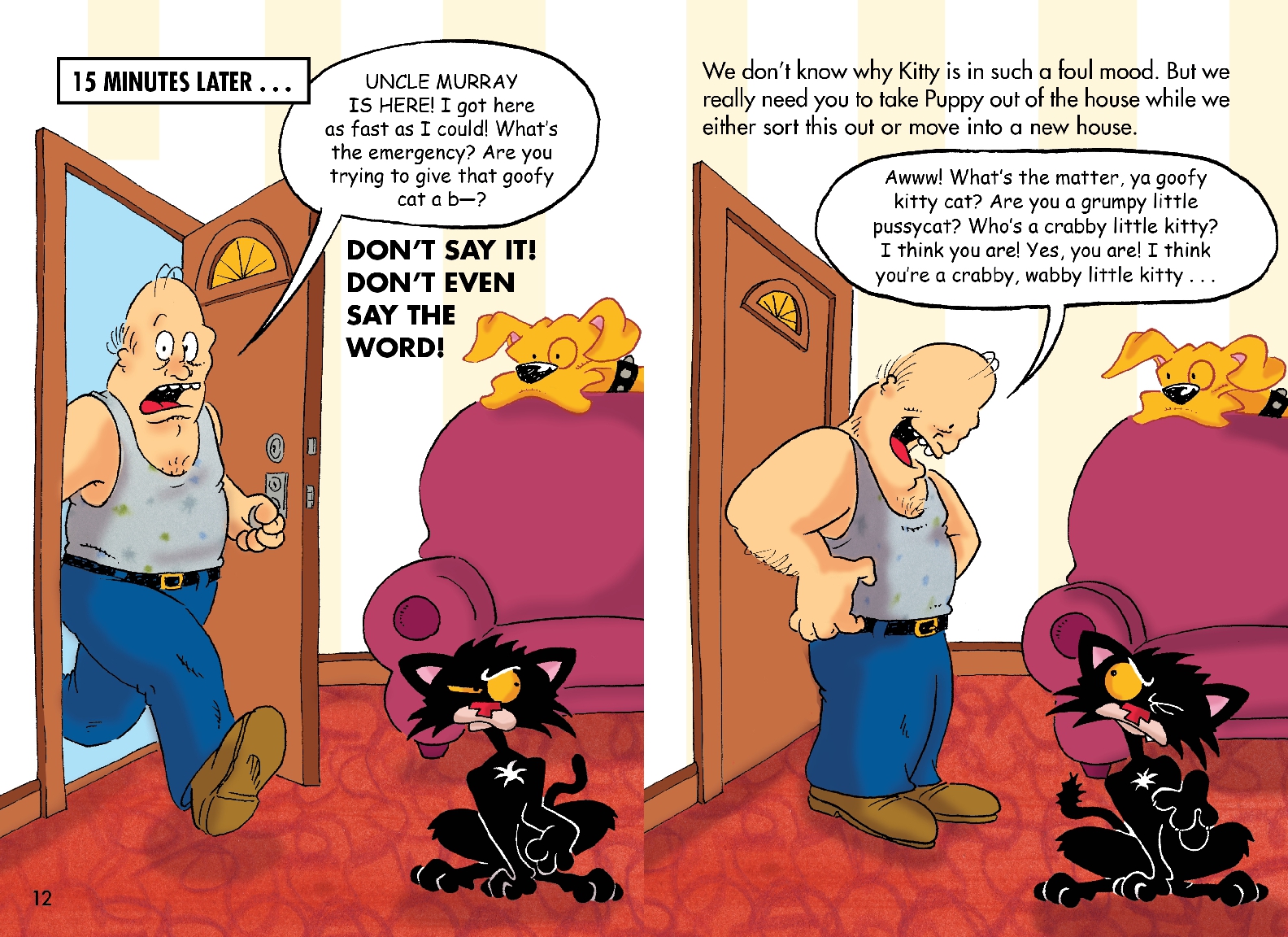 Bad Kitty: Puppy's Big Day (full-color edition)