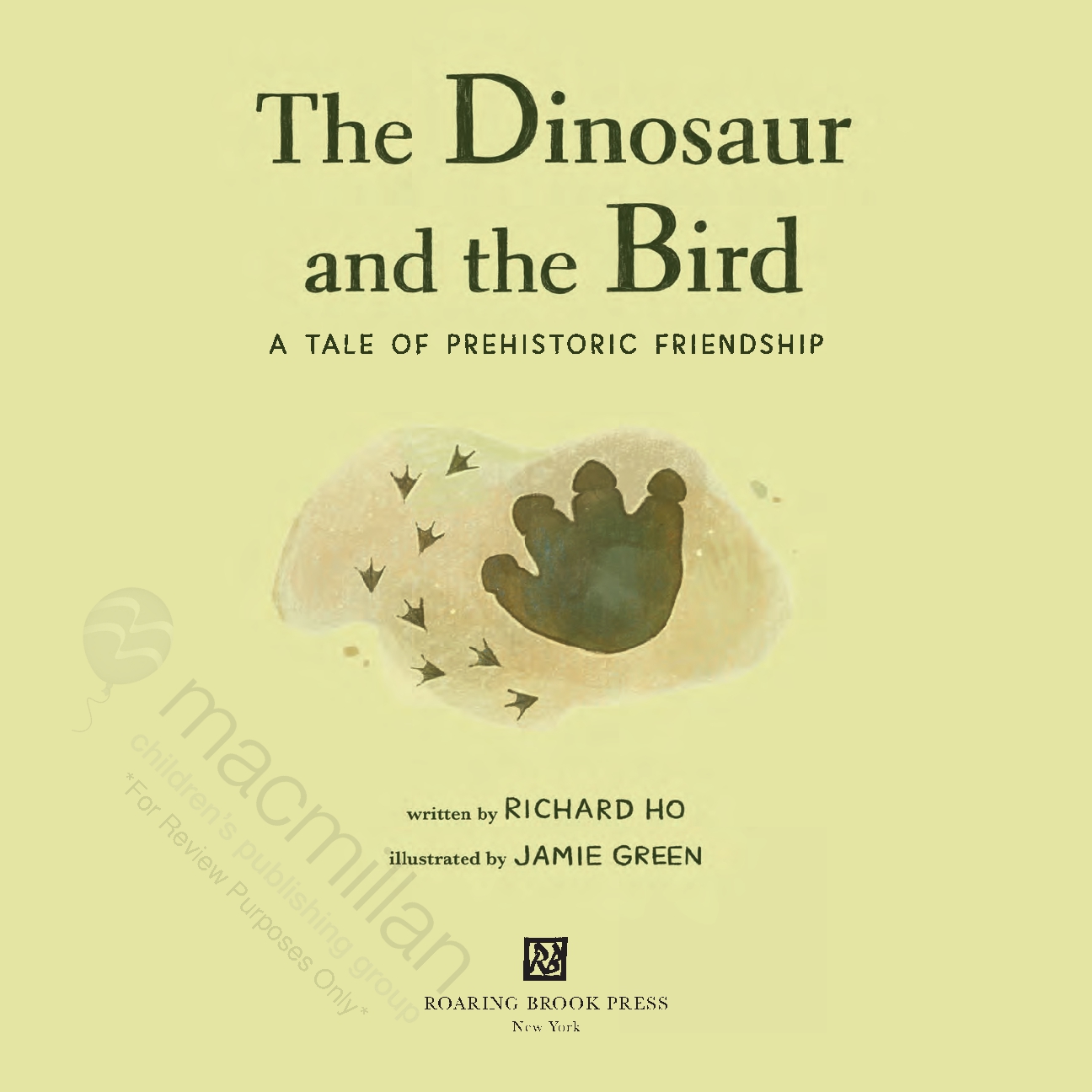 The Dinosaur and the Bird