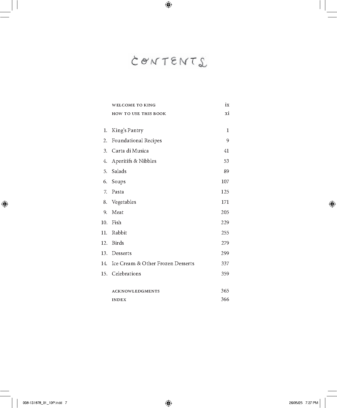 The King Cookbook
