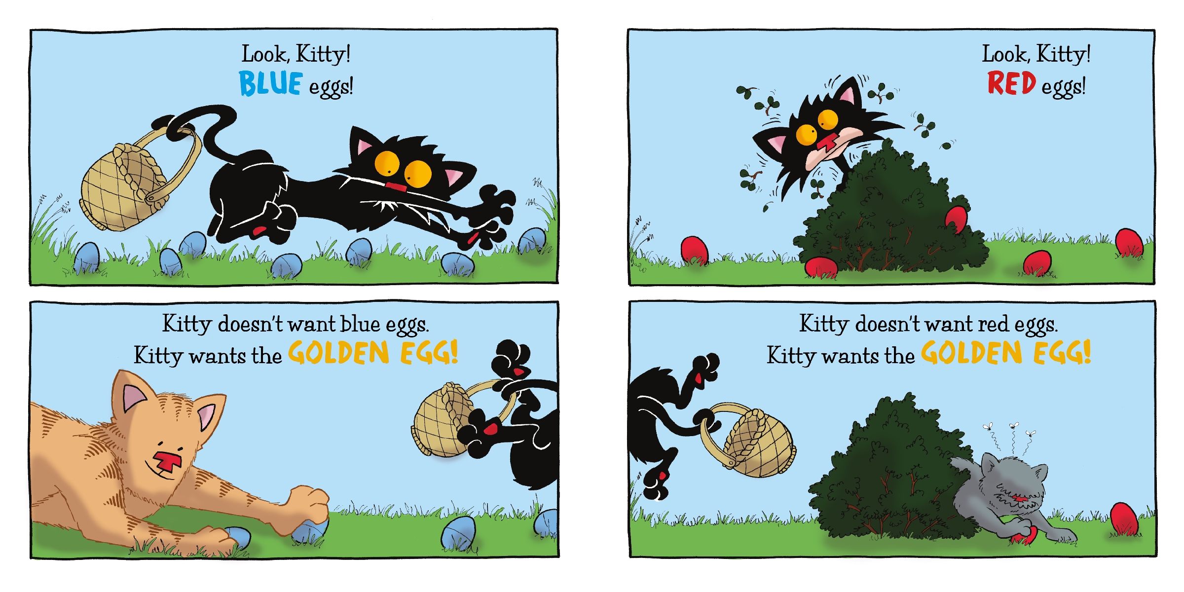 Bad Kitty Does Not Like Easter