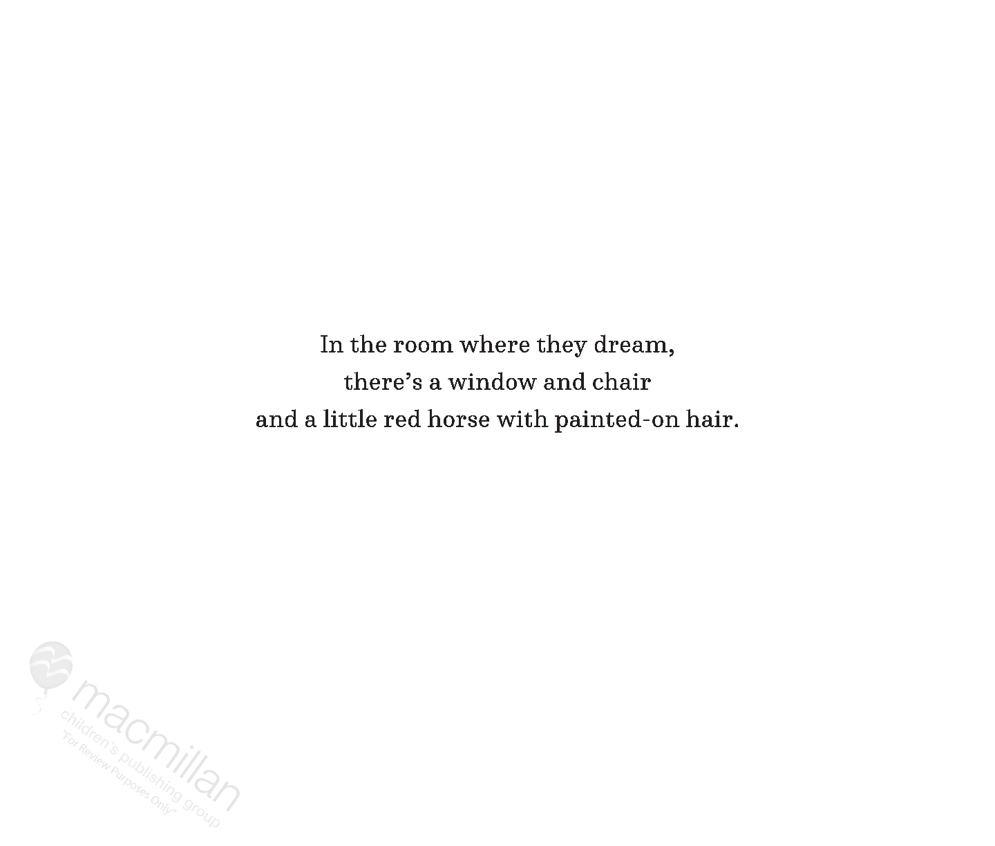 In the Room Where They Dream
