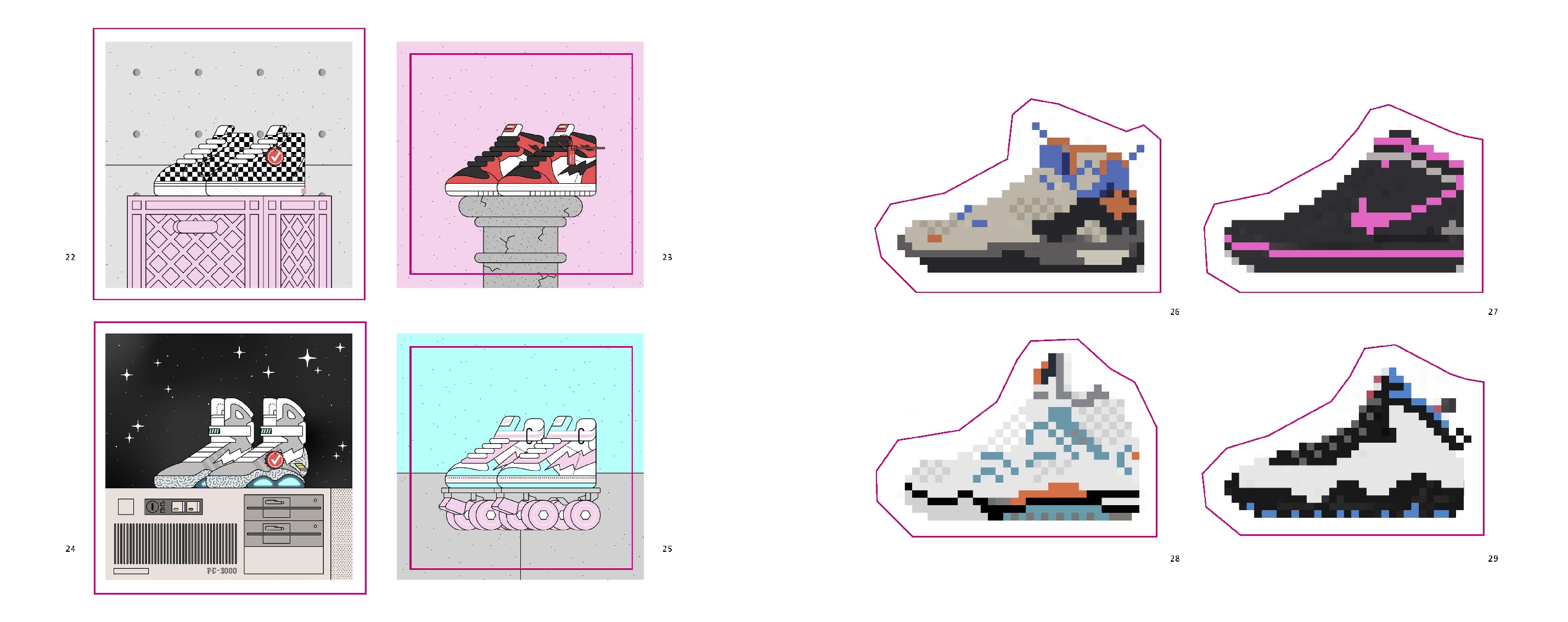 Stickerbomb Sneakers