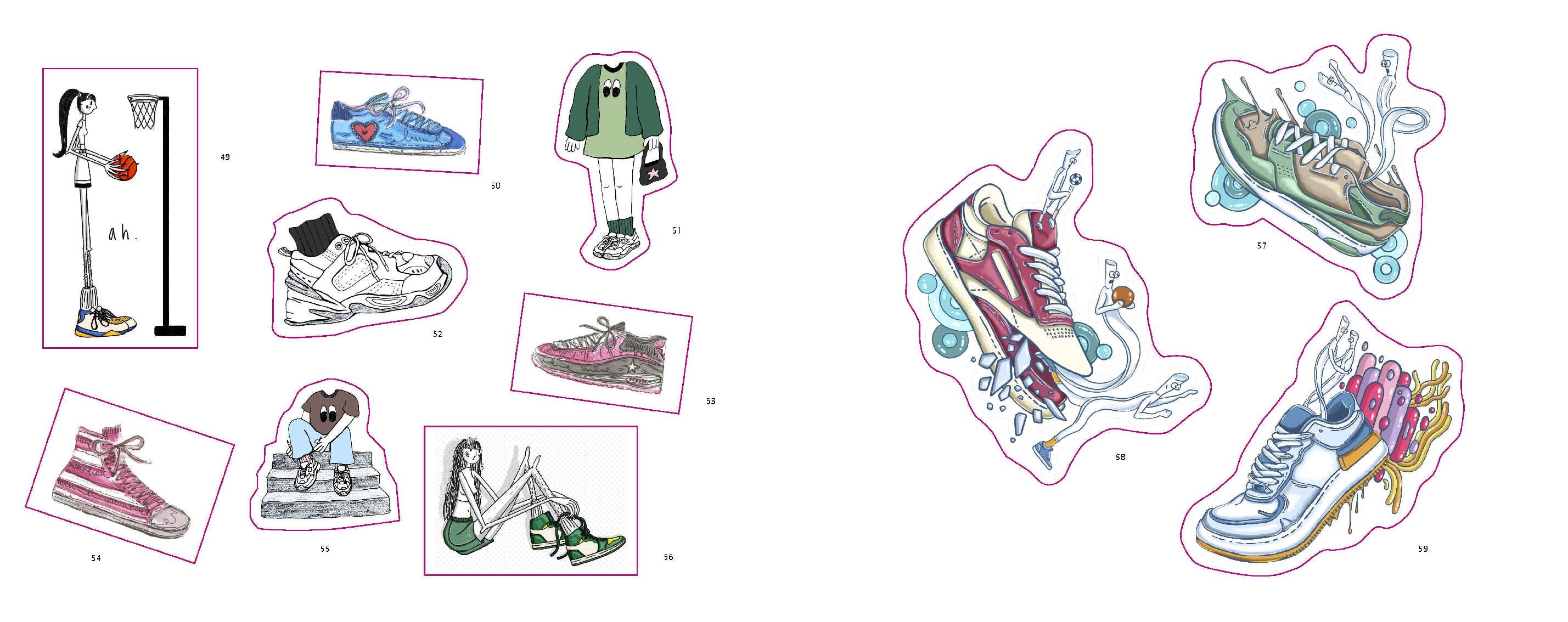 Stickerbomb Sneakers