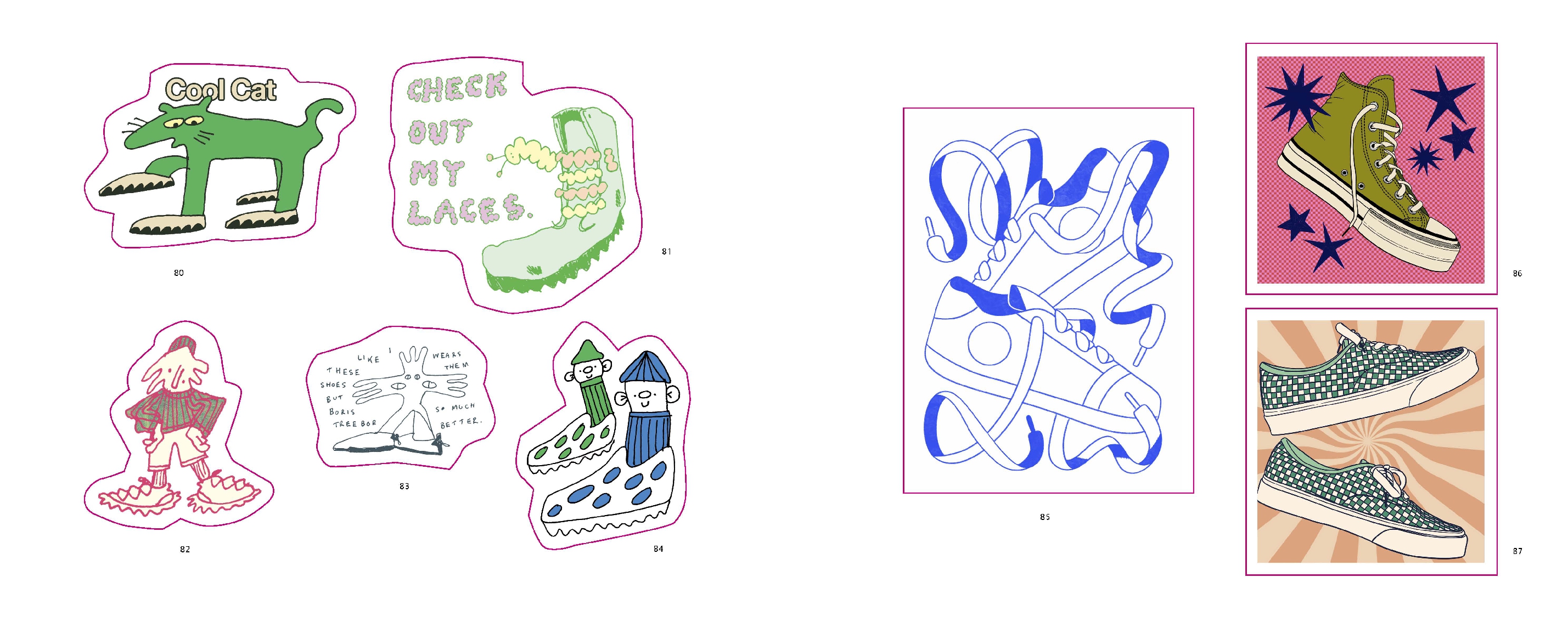 Stickerbomb Sneakers