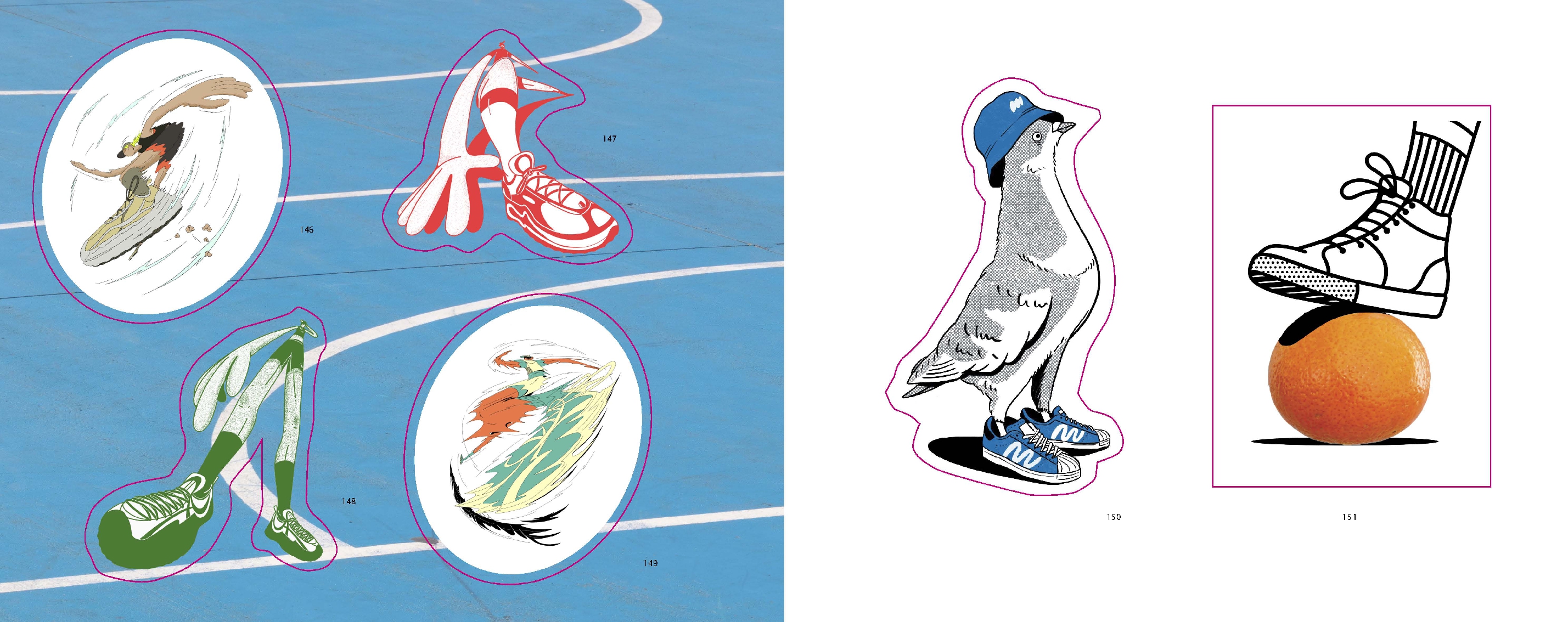 Stickerbomb Sneakers