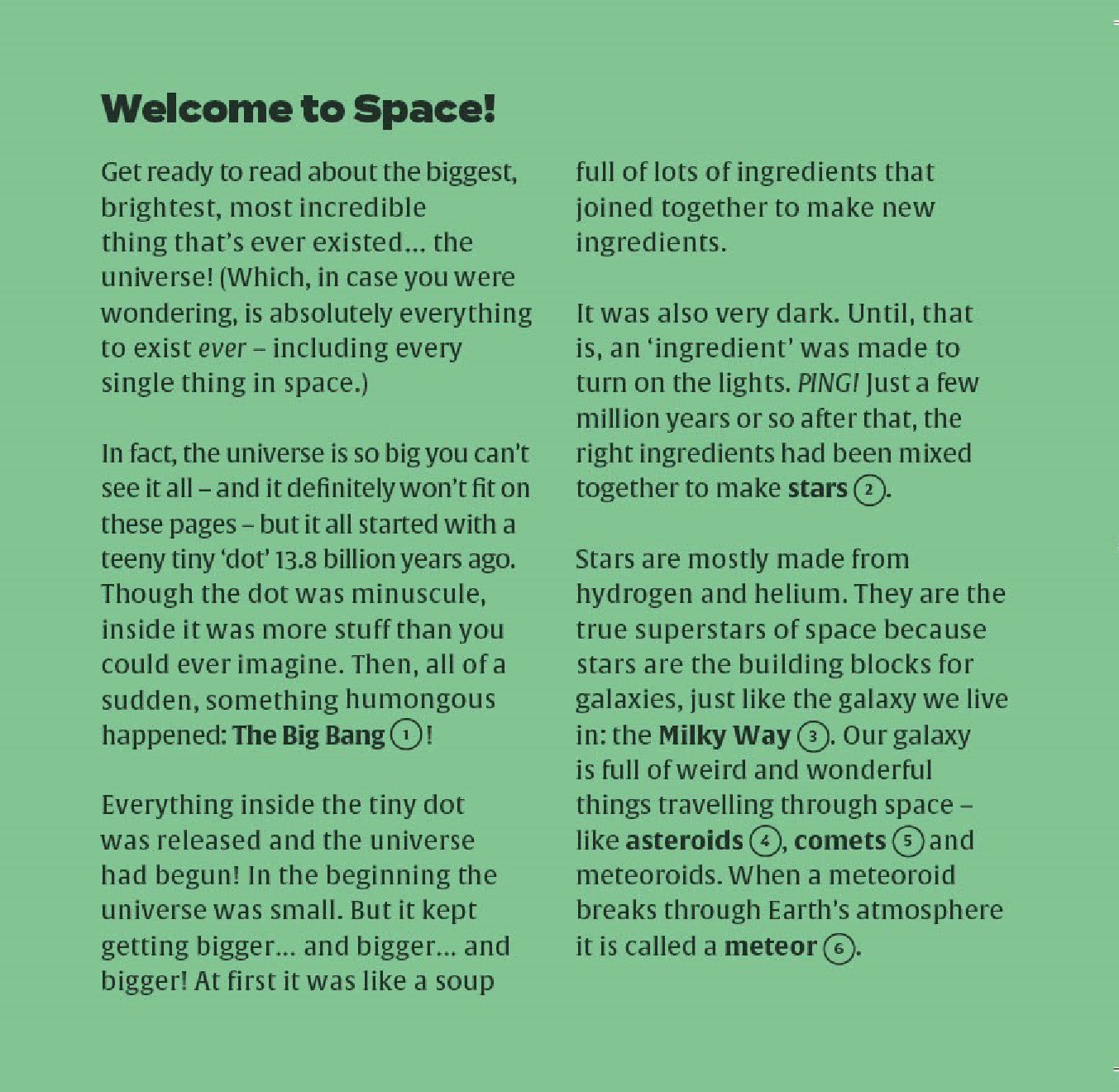 Space Bingo