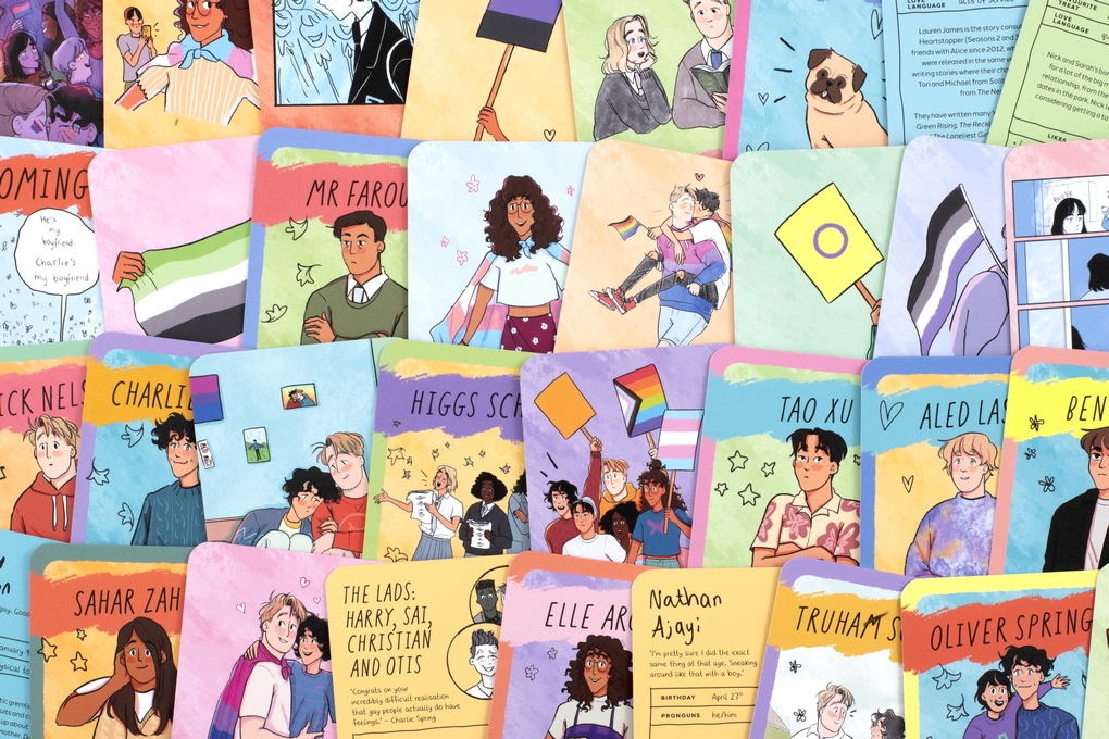 Heartstopper Official Fan Cards