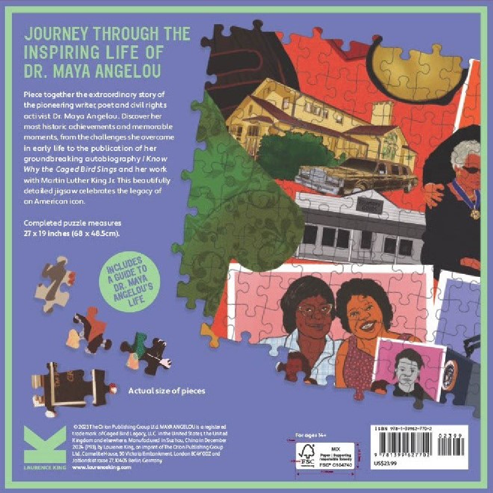 The World of Maya Angelou 1000 Piece Puzzle