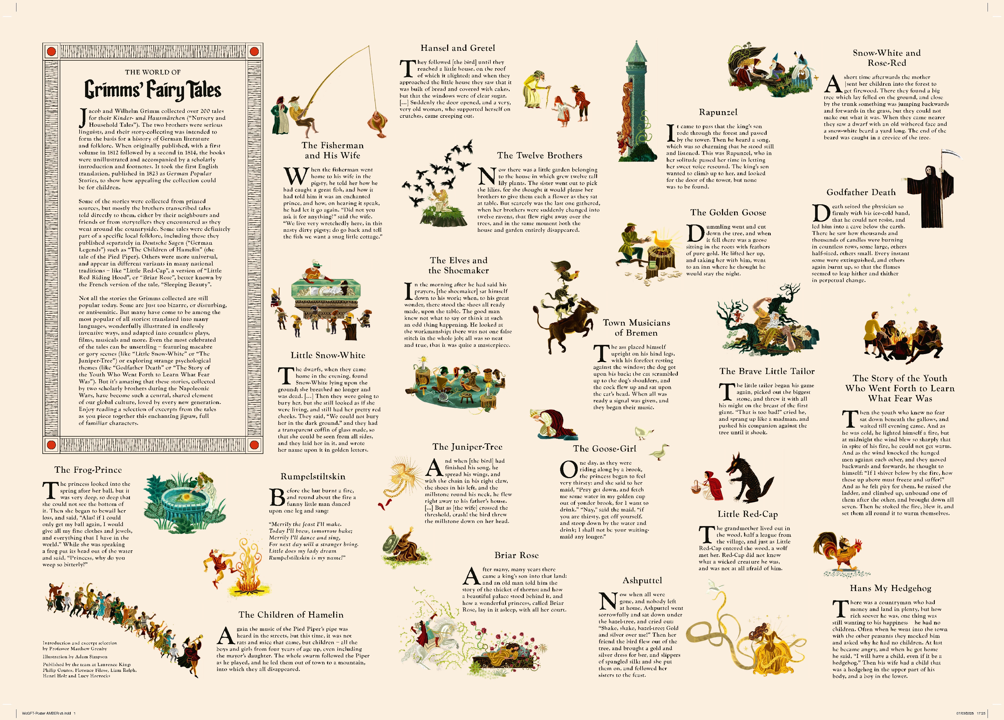 The World of Grimms' Fairy Tales A 1000-piece jigsaw puzzle