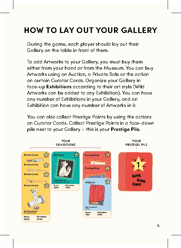 Going, Going, Gone! The Card Game