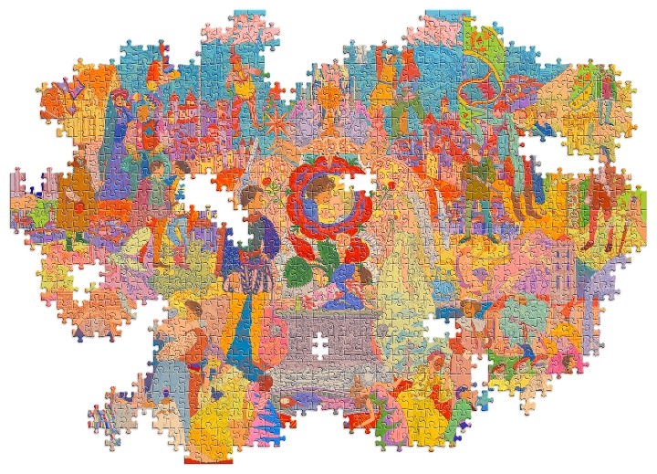 The World of Romeo and Juliet: A 1000-piece Shakespearean jigsaw puzzle by Anna Higgie