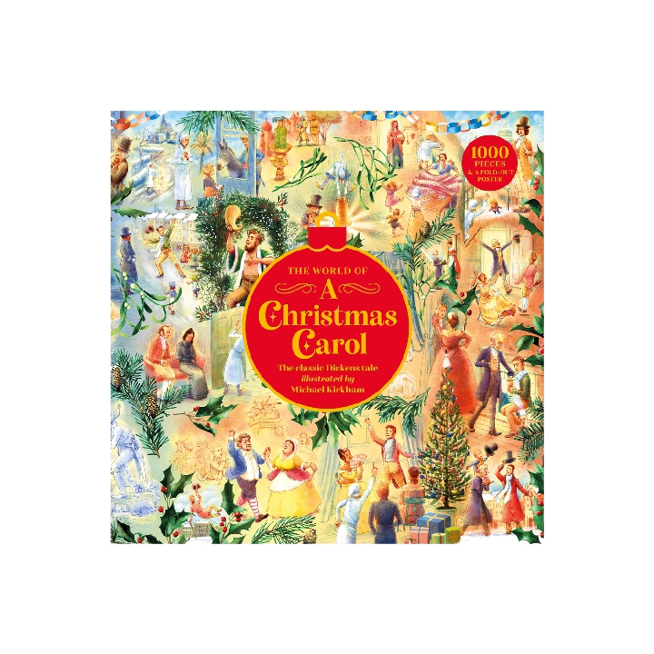 The World of A Christmas Carol: A 1000-piece jigsaw puzzle of the classic Dickens tale illustrated by Michael Kirkham