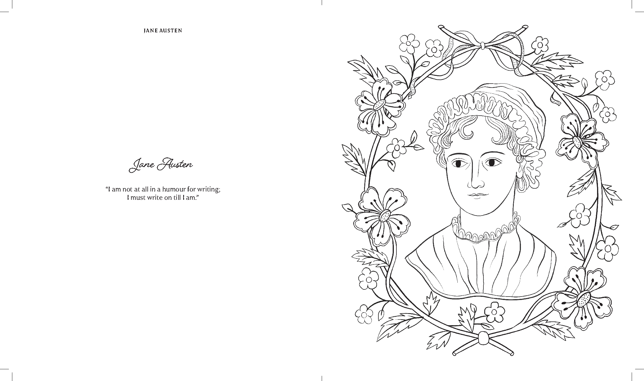 The World of Jane Austen Coloring Book