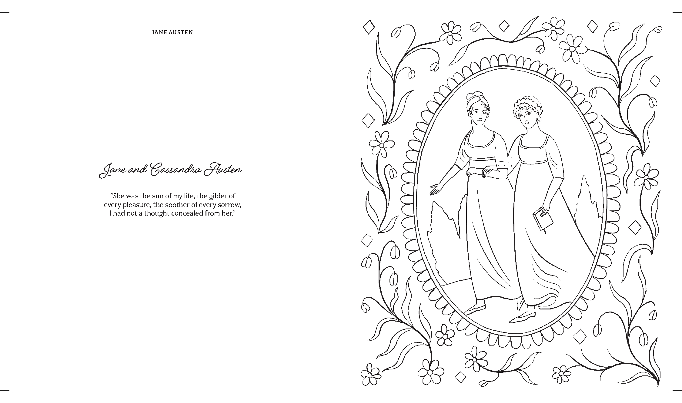 The World of Jane Austen Coloring Book