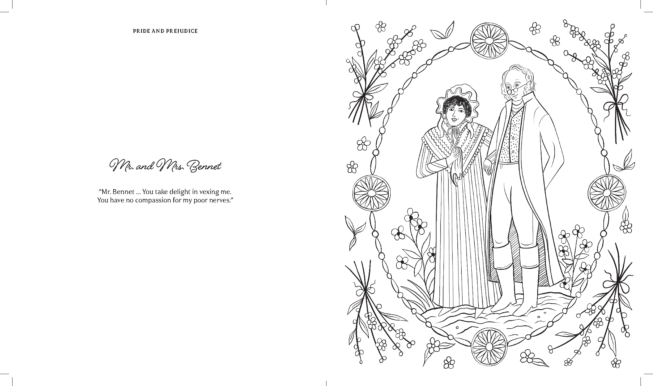 The World of Jane Austen Coloring Book