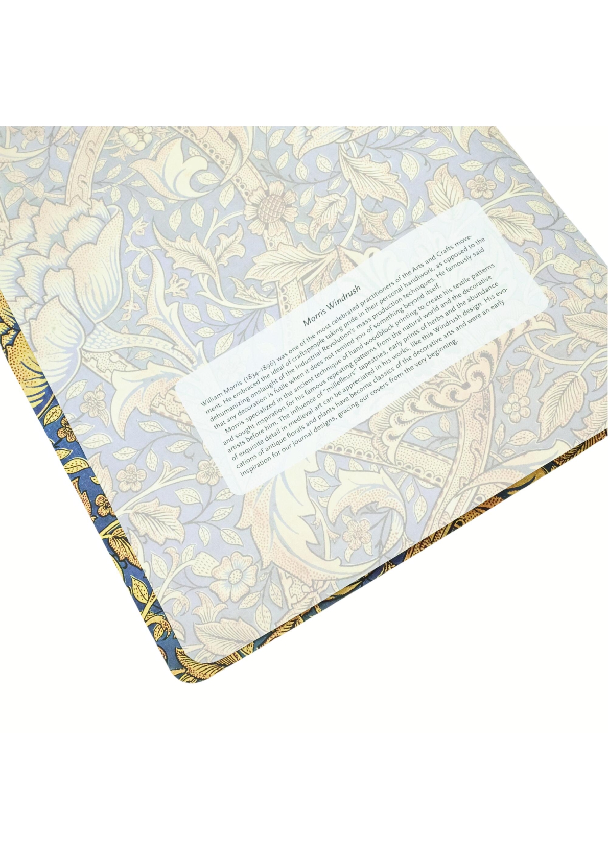 Morris Windrush A4 Lined Softcover Cahier, 80pg, 100GSM by Paperblanks (William Morris)