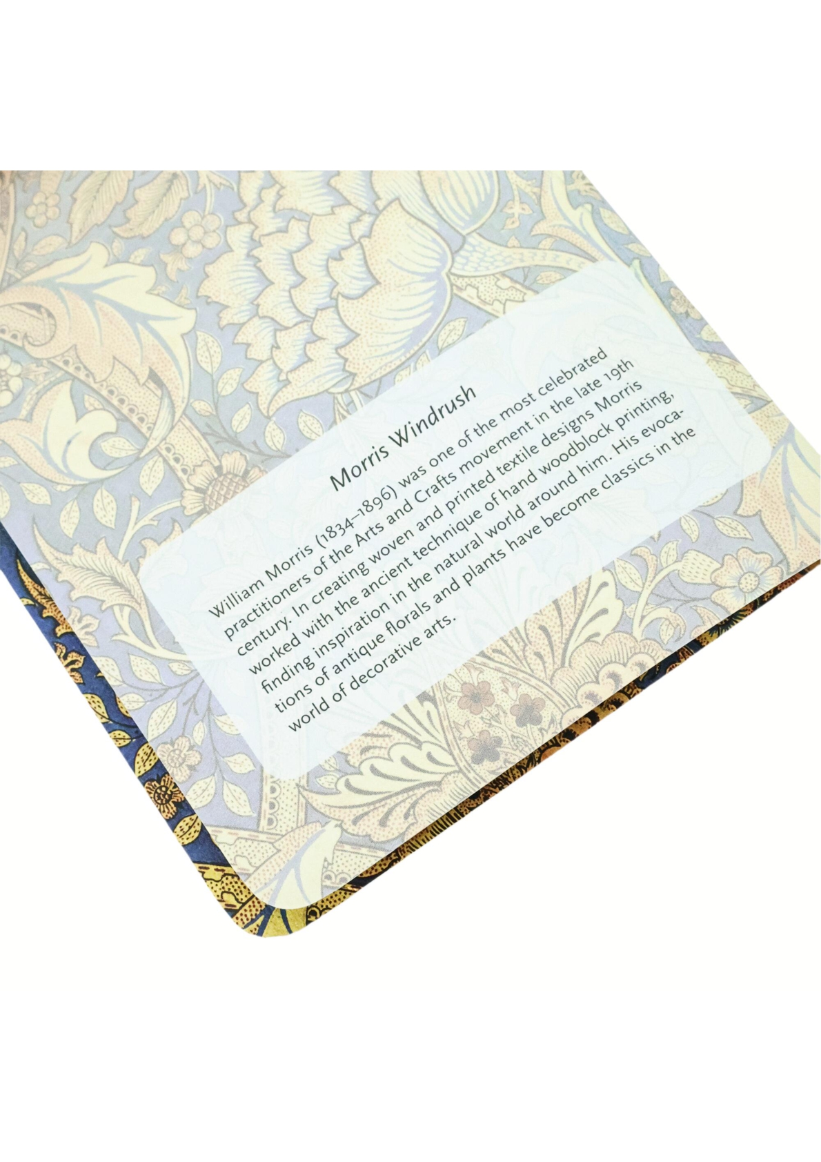 Morris Windrush A6 Lined Cahier Notebook, 80pg, 100GSM by Paperblanks (William Morris)