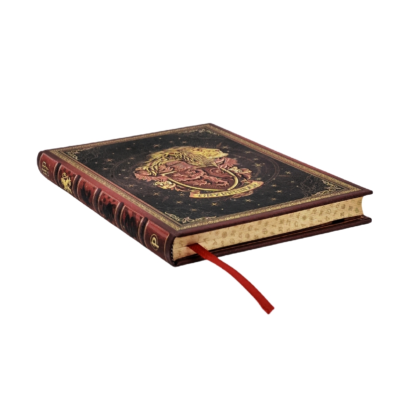 Gryffindor Journal Midi Custom Lined Hardcover, 144pg, 120GSM by Paperblanks (Harry Potter Collection)