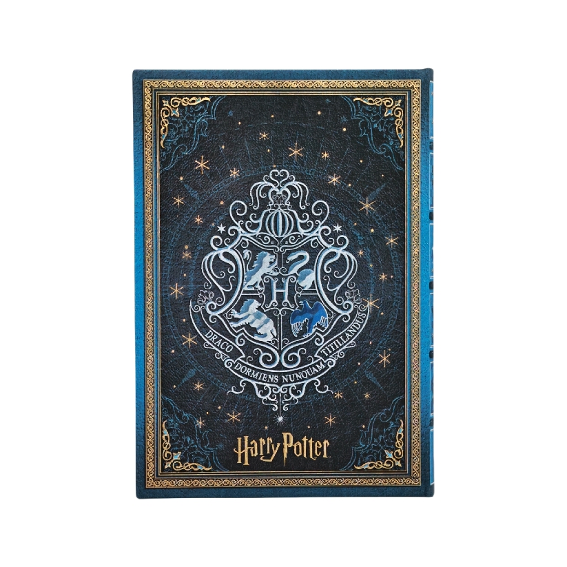Ravenclaw Journal Midi Custom Lined Hardcover, 144pg, 120GSM by Paperblanks (Harry Potter Collection)