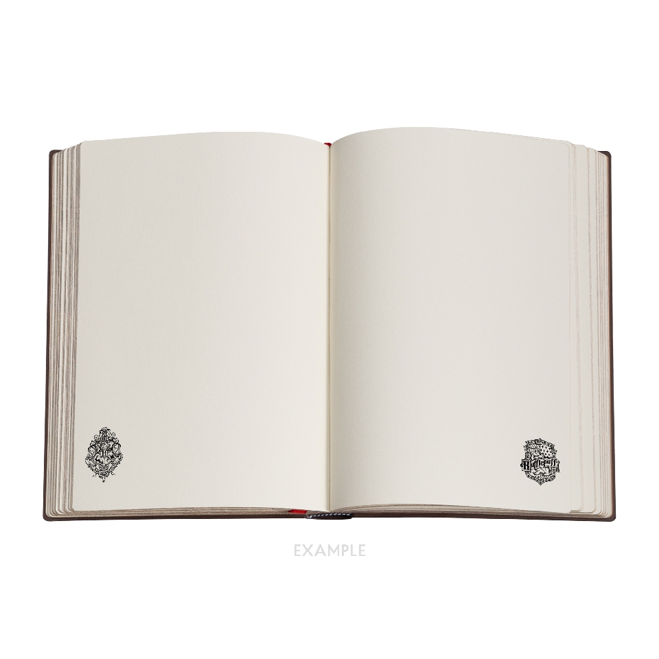 Hufflepuff Journal Midi Custom Unlined Hardcover, 144pg, 120GSM by Paperblanks (Harry Potter Collection)