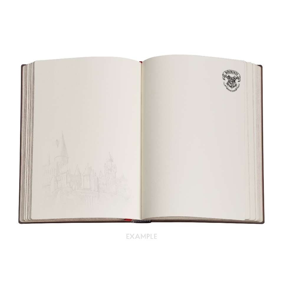 Legends of Hogwarts Journal Midi Custom Unlined Hardcover, 144pg, 120GSM by Paperblanks (Harry Potter Collection)