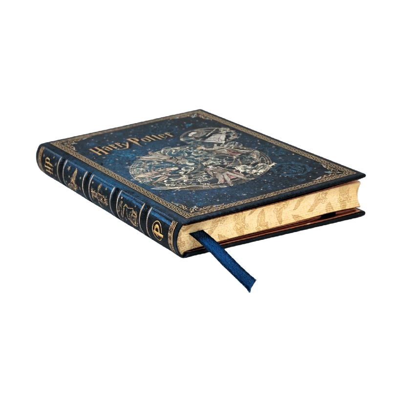 Legends of Hogwarts Journal Mini Custom Lined Hardcover, 176pg, 85GSM by Paperblanks (Harry Potter Collection)