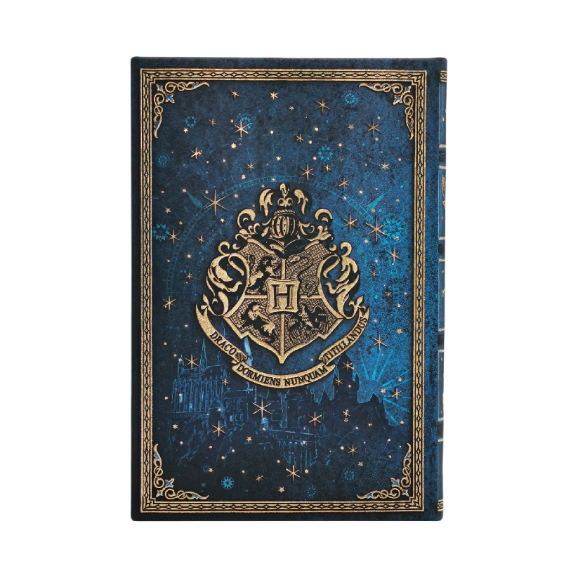 Legends of Hogwarts Journal Mini Custom Unlined Hardcover, 176pg, 85GSM by Paperblanks (Harry Potter Collection)