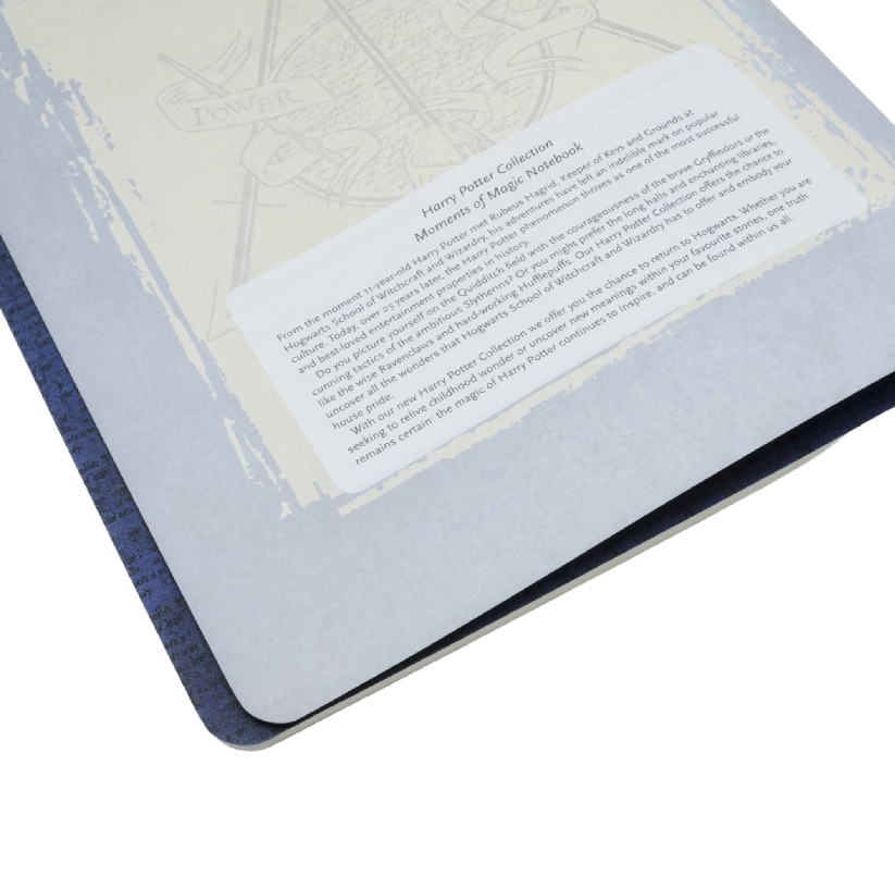 Moments of Magic Notebook A4 Lined Softcover Cahier, 80pg, 100GSM by Paperblanks (Harry Potter Collection)