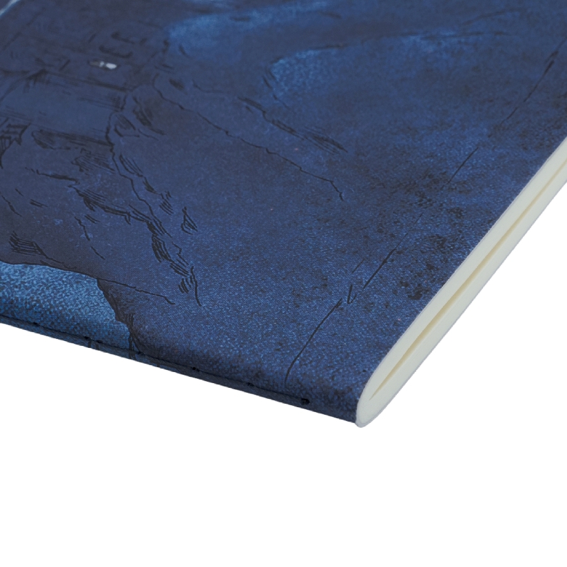 Escape to Hogwarts Notebook A4 Unlined Softcover Cahier, 80pg, 100GSM by Paperblanks (Harry Potter Collection)