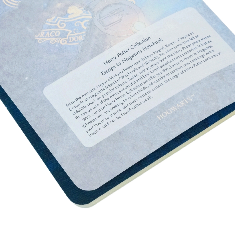 Escape to Hogwarts Notebook A5 Lined Softcover Cahier, 80pg, 100GSM by Paperblanks (Harry Potter Collection)