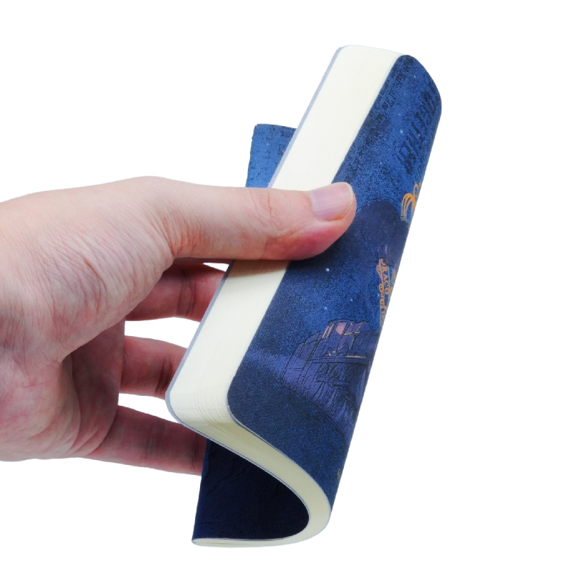 Escape to Hogwarts Notebook A6 Gridded Softcover Cahier, 80pg, 100GSM by Paperblanks (Harry Potter Collection)