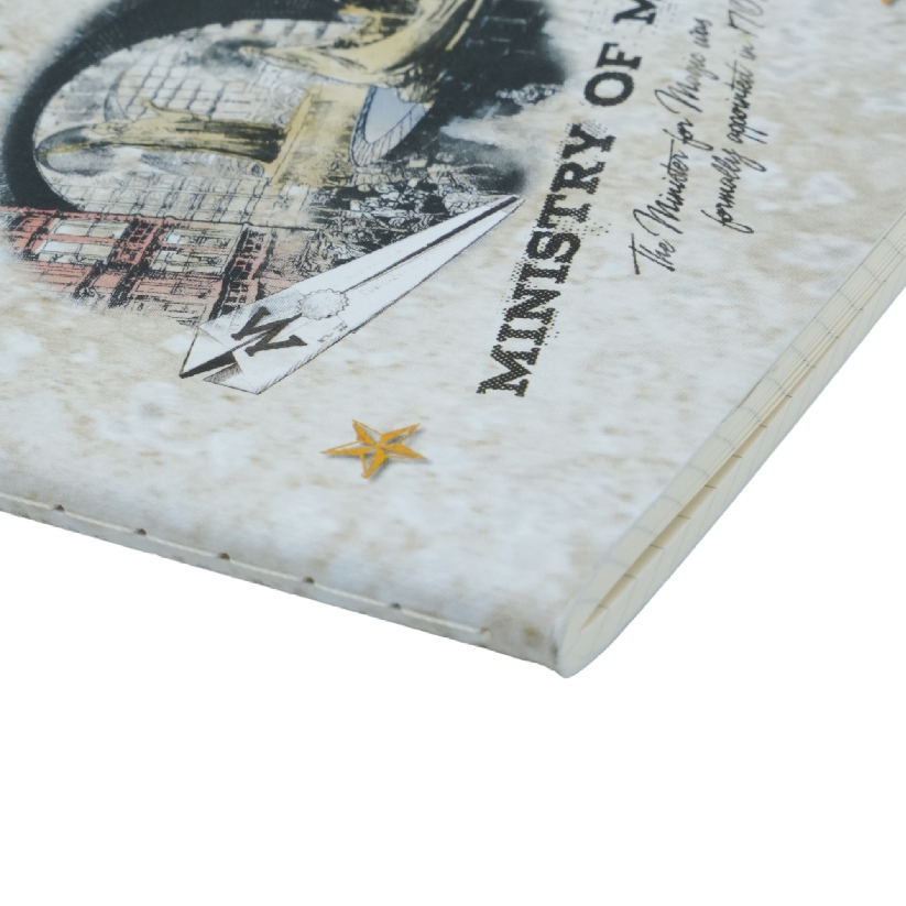 The Wizarding World Notebook A4 Lined Cahier, 80pg, 100GSM by Paperblanks (Harry Potter Collection)