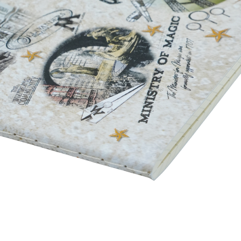 The Wizarding World Notebook A5 Lined Cahier, 80pg, 100GSM by Paperblanks (Harry Potter Collection)