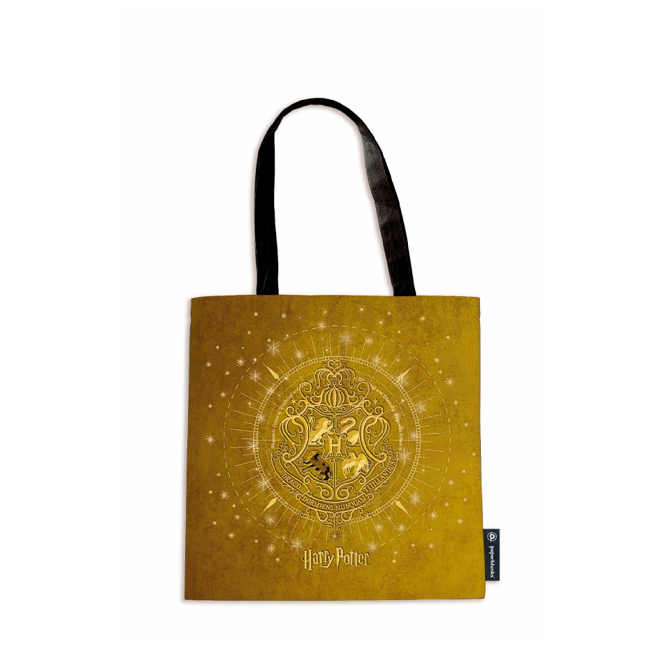 Hufflepuff Tote Canvas Bag by Paperblanks (Harry Potter Collection)