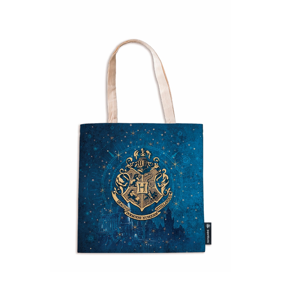 Legends of Hogwarts Tote Canvas Bag by Paperblanks (Harry Potter Collection)