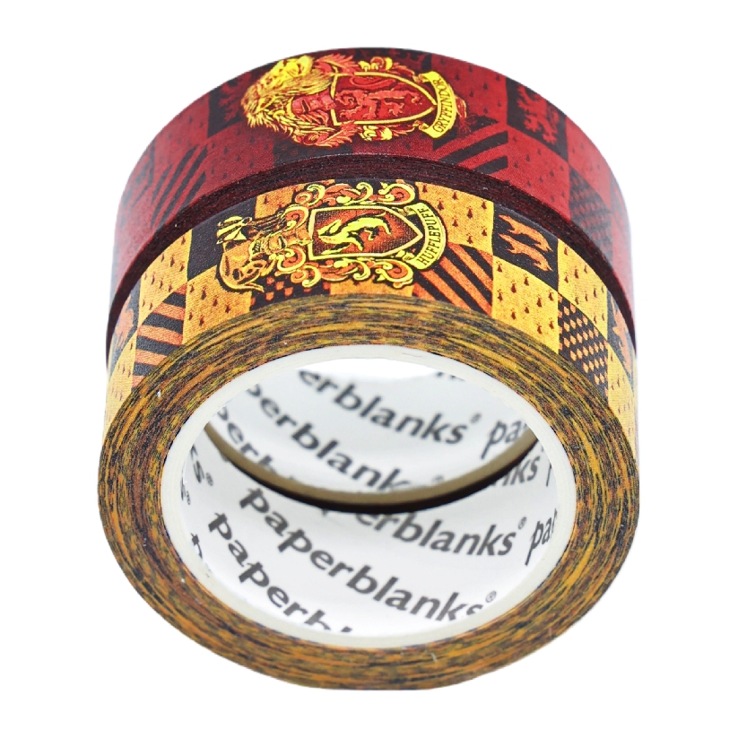 Gryffindor/Hufflepuff Washi Tape by Paperblanks (Harry Potter Collection)