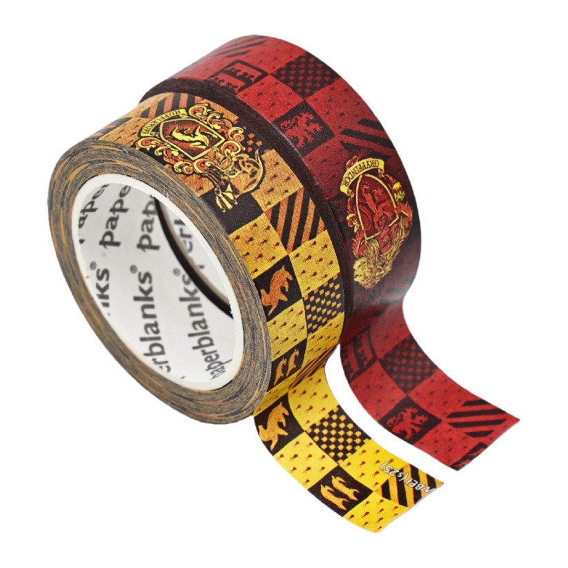Gryffindor/Hufflepuff Washi Tape by Paperblanks (Harry Potter Collection)