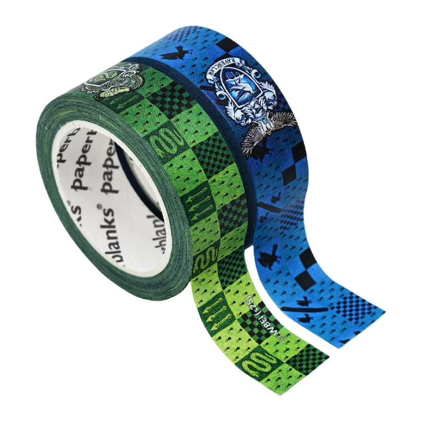 Ravenclaw/Slytherin Washi Tape by Paperblanks (Harry Potter Collection)