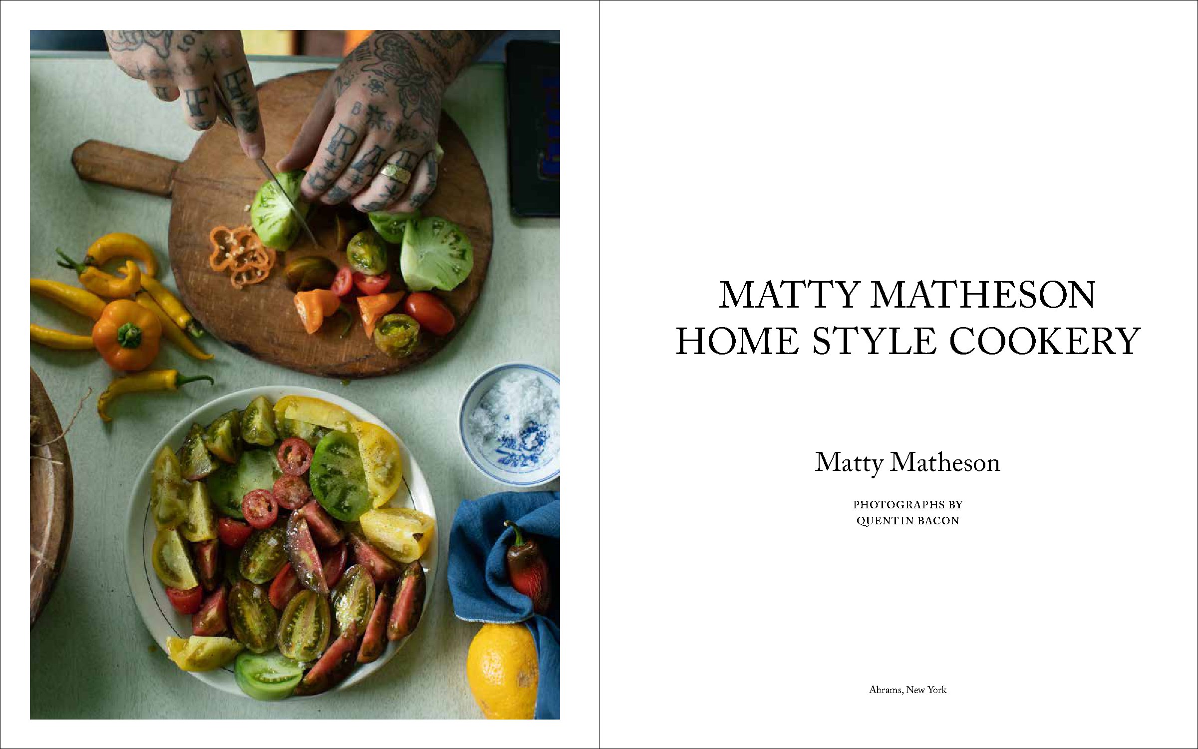 Matty Matheson: Home Style Cookery