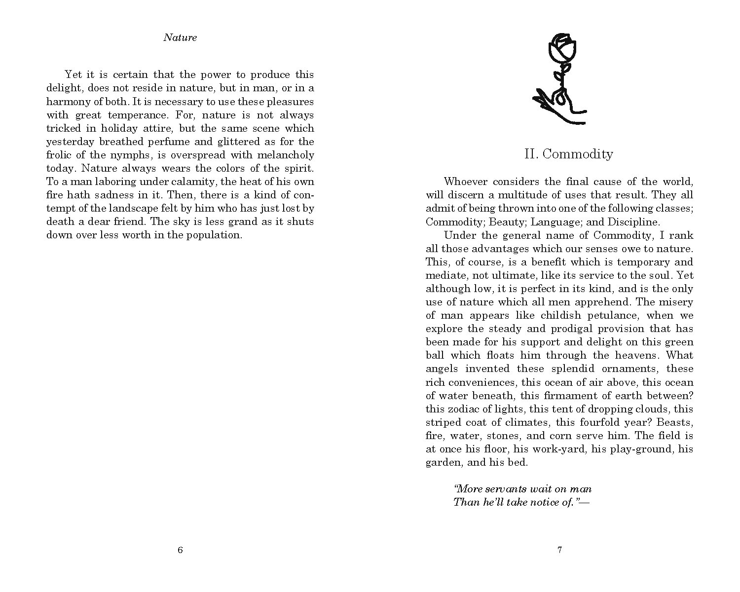 Nature and Other Essays