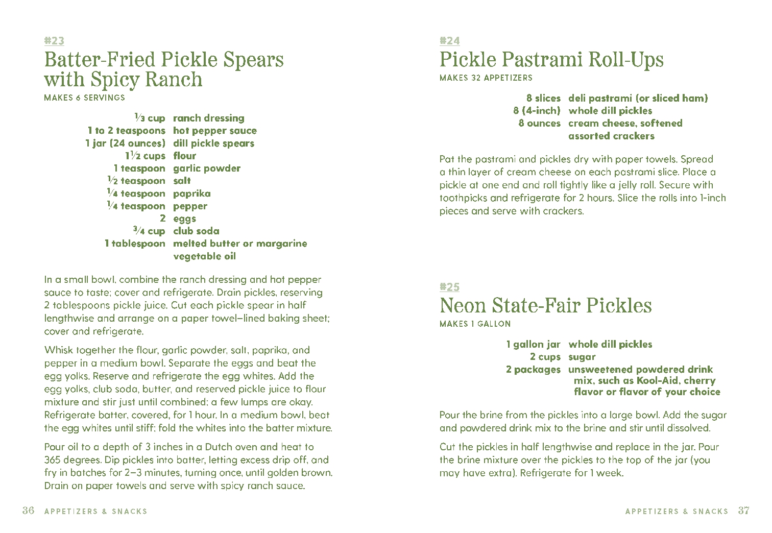 101 Things to Do With a Pickle