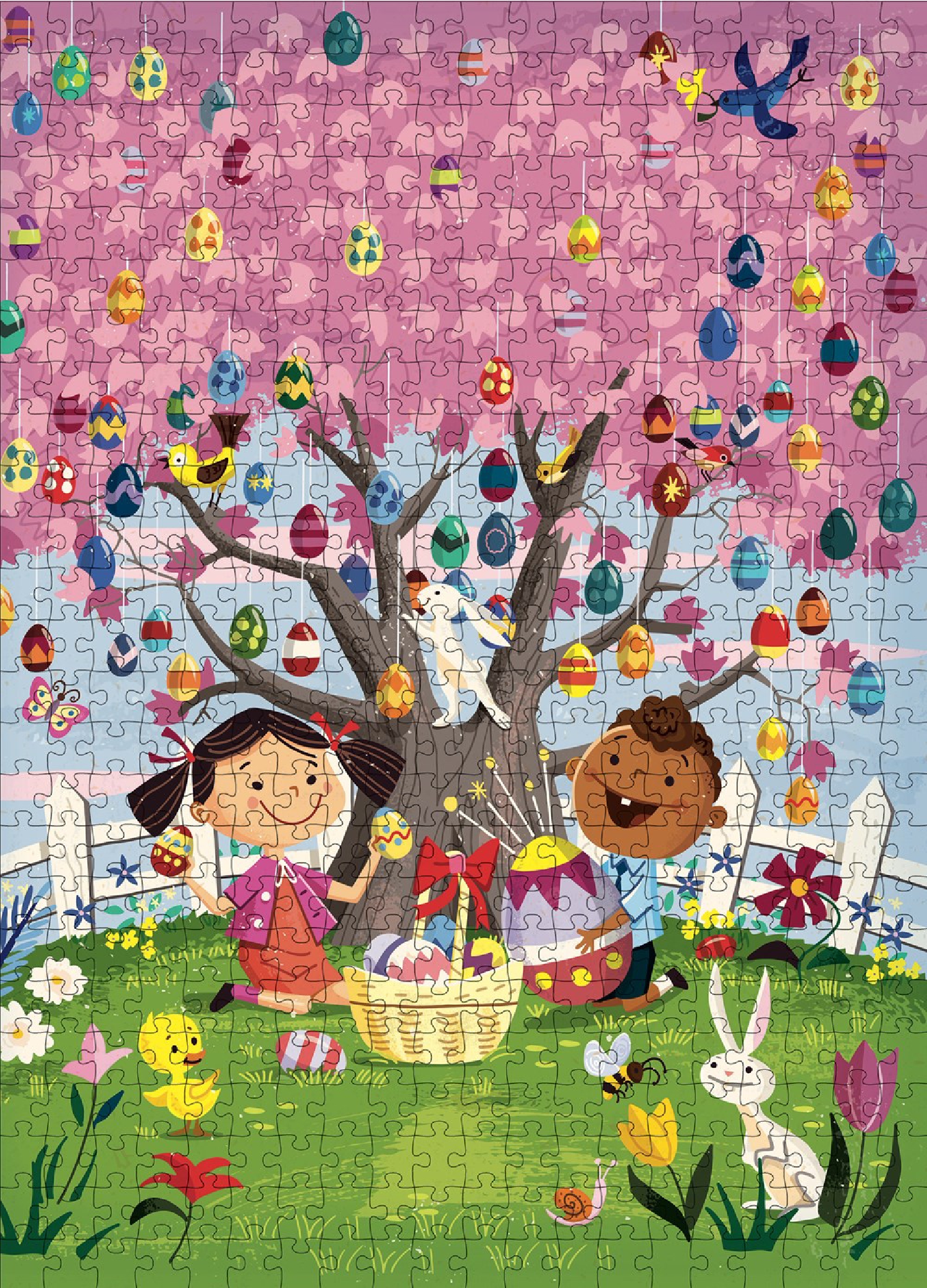 Happy Easter Puzzle 500 Piece