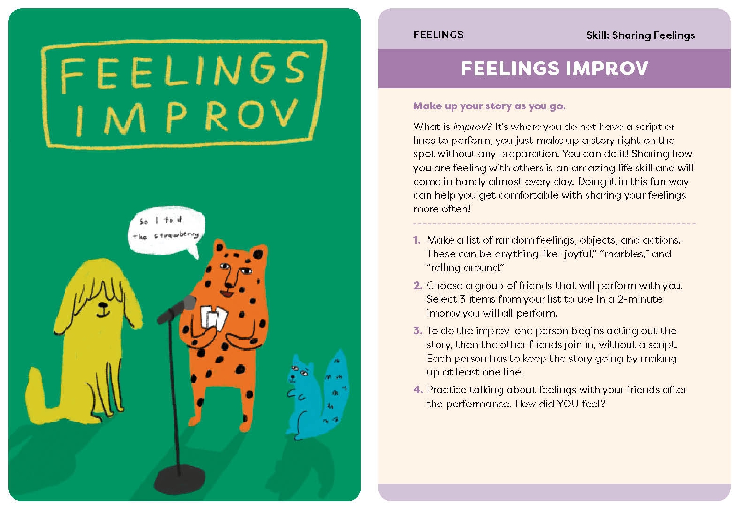 Social Skills Activity Deck for Kids