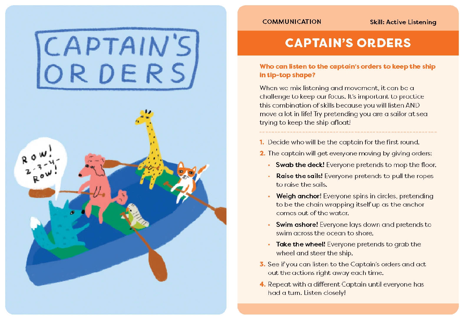 Social Skills Activity Deck for Kids