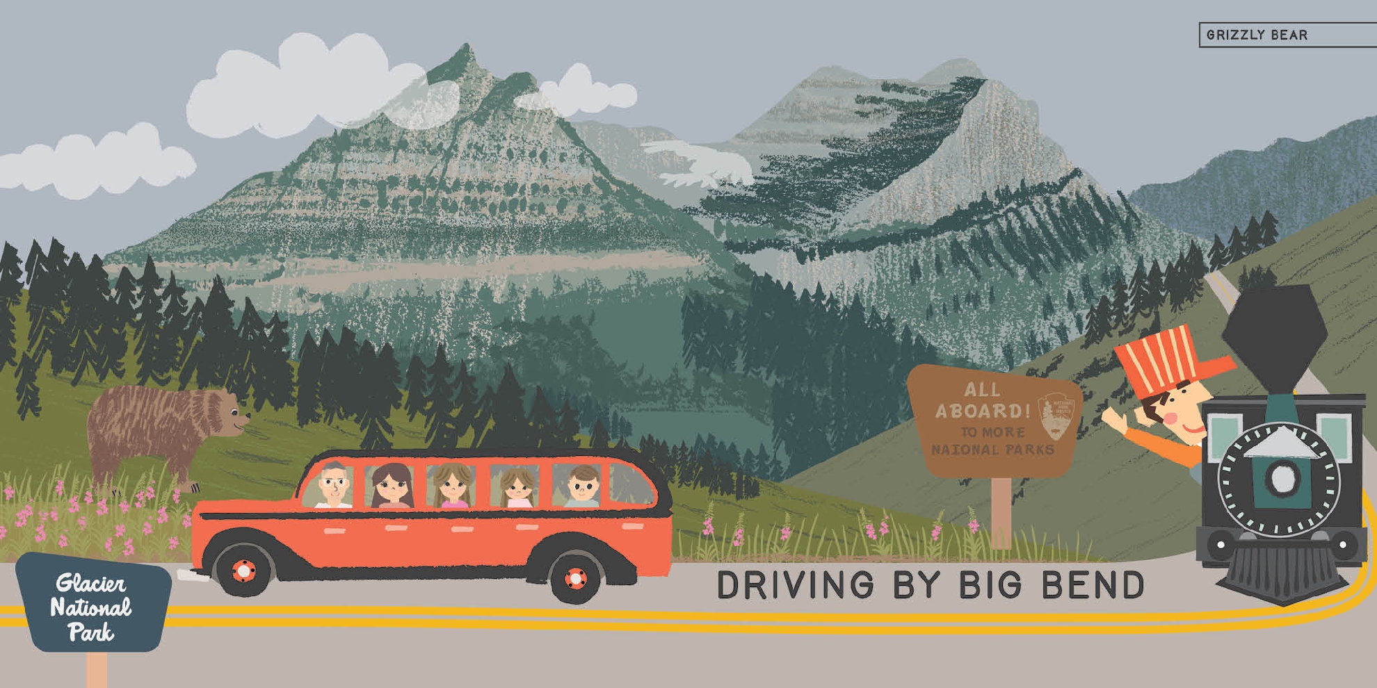 All Aboard! More National Parks