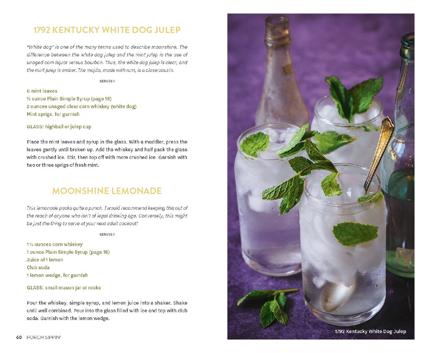 Cocktails, Southern Style